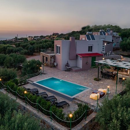 Villa Aktis With Freshwater Pool And Sea View Szíszi Kültér fotó