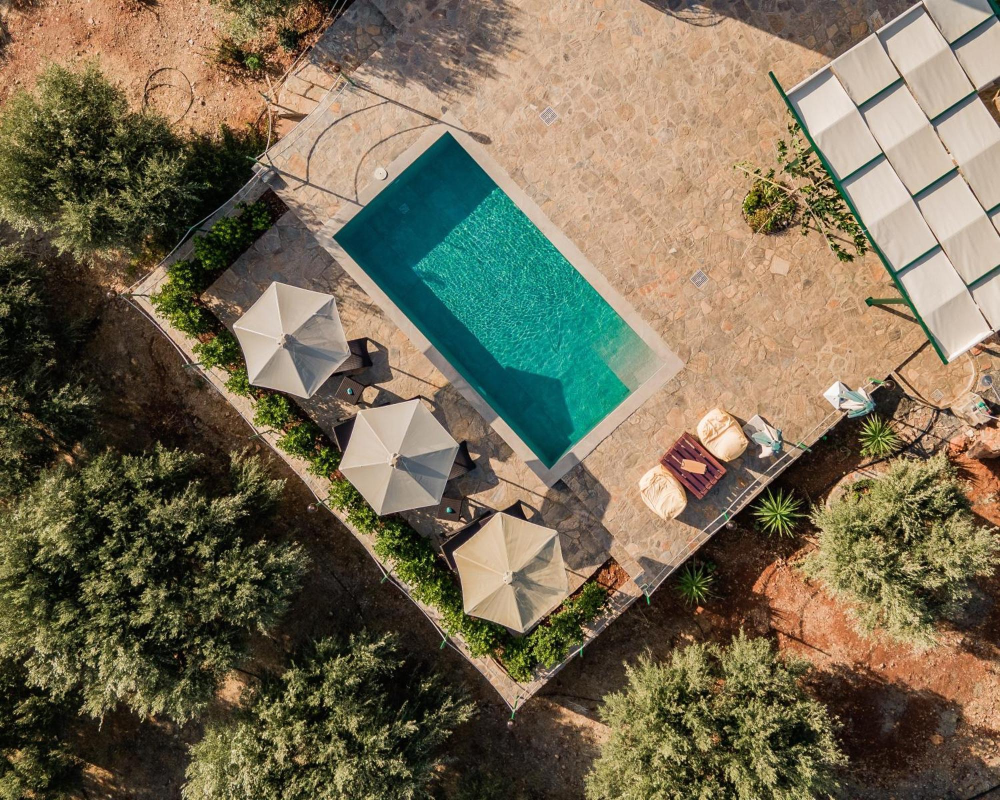 Villa Aktis With Freshwater Pool And Sea View Szíszi Kültér fotó