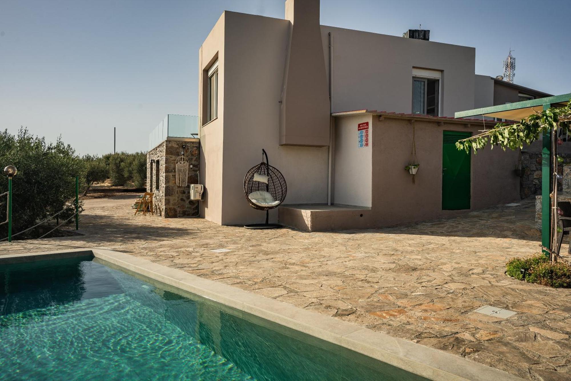 Villa Aktis With Freshwater Pool And Sea View Szíszi Kültér fotó