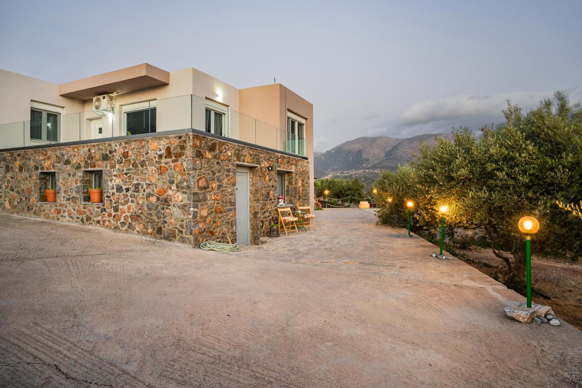 Villa Aktis With Freshwater Pool And Sea View Szíszi Kültér fotó